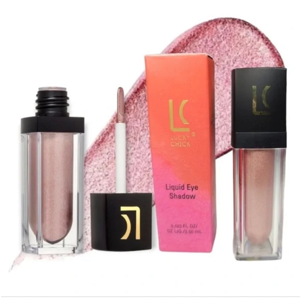 💎 Lucky Chick Liquid Eyeshadow in Rose Quartz New In Box